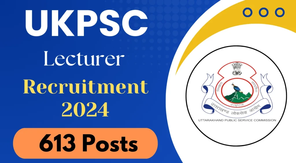 ukpsc lecturer recruitment